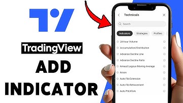 How To Add Indicator In TradingView Mobile 2025 | Insert Technical Indicators On TradingView App