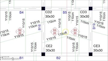 Inclined Pitched Roof Concrete Slab Reinforcement Example