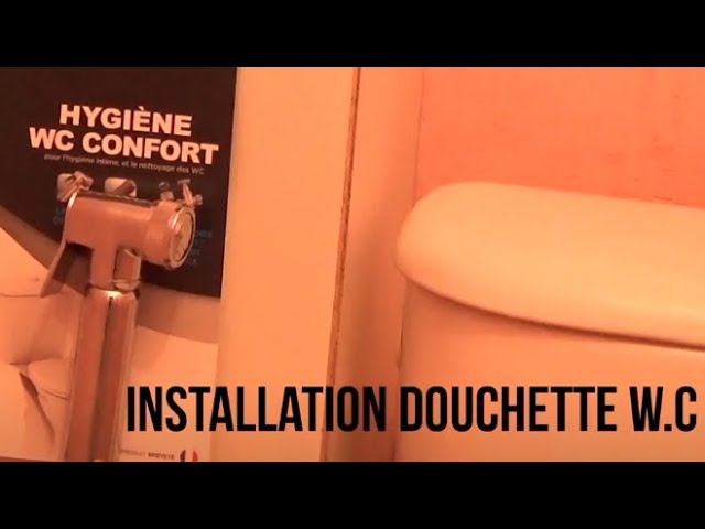 Comment installer correctement une douchette wc ? - 8e-avenue