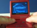 eBay Item Demo - Game Boy Advance SP - Flame Red