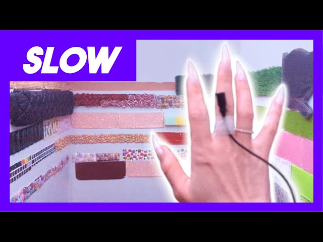 Scratching TRIGGER TRAIL but slowww [LOFI ASMR]