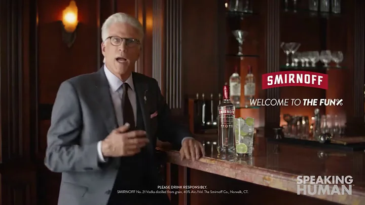 Smirnoff - Welcome To The Fun%: 6 seconds (Ted Danson, 2019)