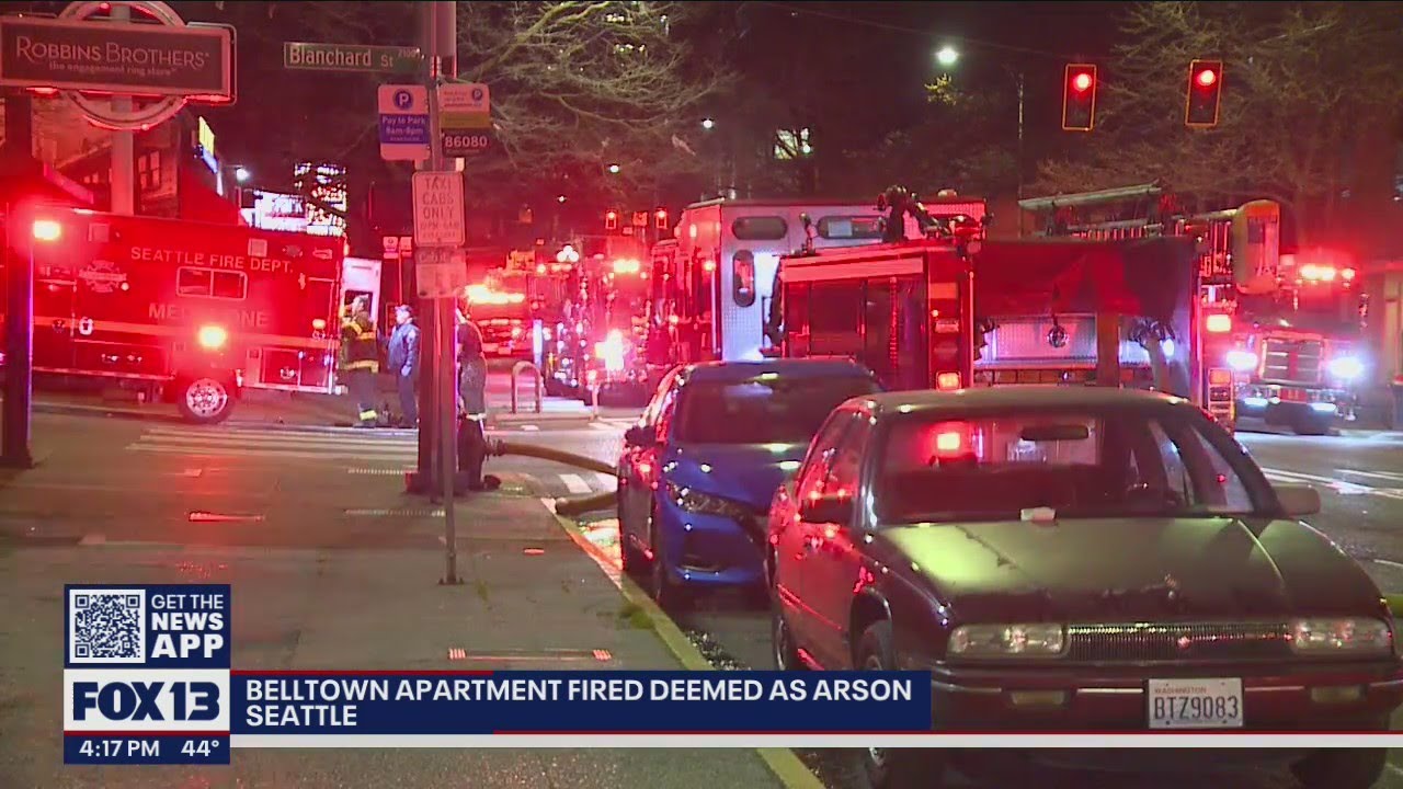 Belltown apartment fire ruled arson | FOX 13 Seattle - YouTube