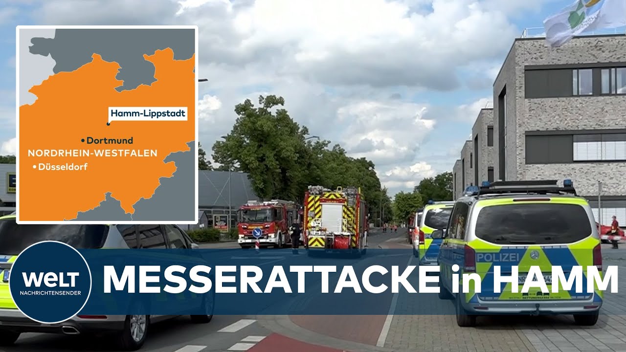MESSERATTACKE in HAMM: Täter verletzt  vier Menschen in Hochschulgebäude | EILMELDUNG