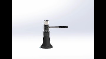 SCREW JACK PART and ASSEMBLY in SolidWorks | SOLIDWORKS TUTORIAL