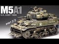 M5A1 - Part 2 - Tamiya - 1/35 - Tank Model - [ Painting - weathering]