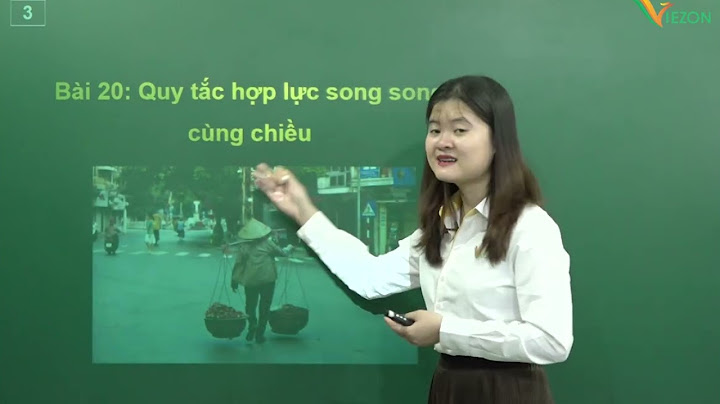 Bài tập về tìm hai lực song song ngược chiều