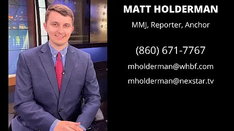 Matt Holderman Reporter Reel September 2022