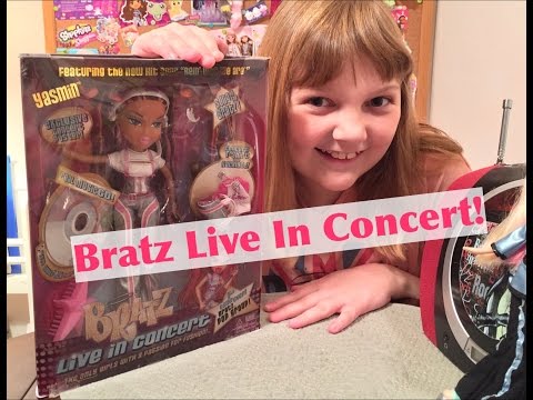 2005 Bratz Live In Concert Space Angelz Yasmin Doll - Unboxing and Review