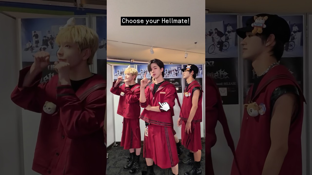 Choose your Hellmate ! 🐧🦦🐈‍⬛🦌ver. | #TOMOYA #YU #SEITA #YUKI