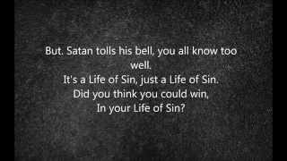 Virgin Steele - Living In Sin (lyrics)