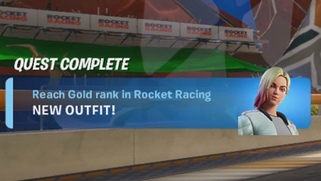Rocket Racing Win Skin Fortnite Rocket Racing's FREE Skin Is EASIER To Unlock NOW! (Less GRIND ...