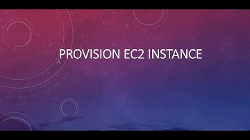 Provision EC2 Instance