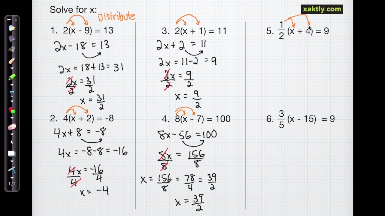 Basics Of Algebra