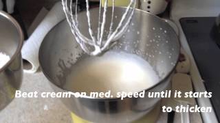 Angel Food Cake Roll Up