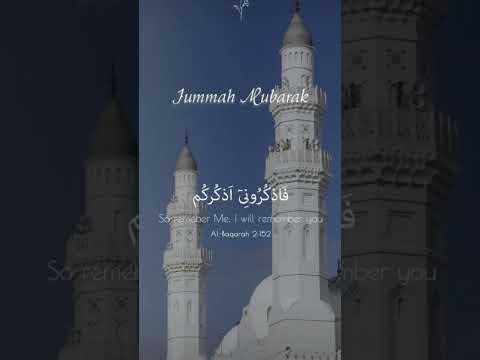 Jumma Mubarak Status