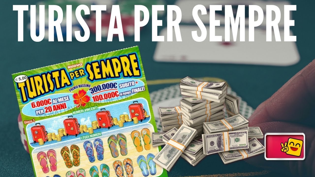 Gratta e Vinci Turista per Sempre VACANZA PER SEMPRE !?! YouTube Gratta e Vinci Turista per Sempre VACANZA PER SEMPRE !?! YouTube
