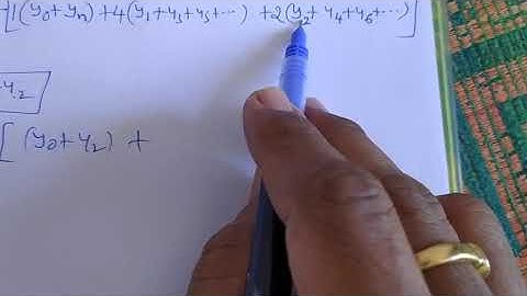 18MAT21, Module 5, Video 7, Numerical Integration.