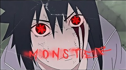 Popular Monster || Sasuke vs danzo || Alight motion