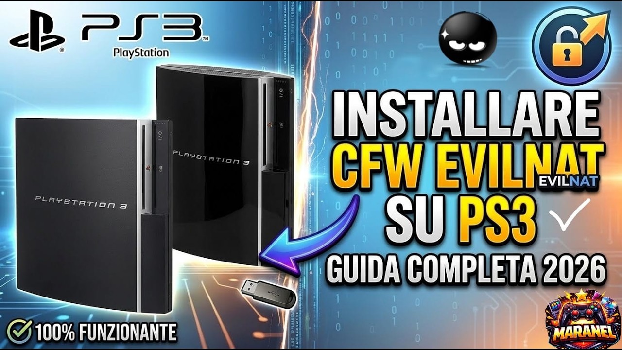 Come Installare Custom Firmware EVILNAT su PS3 (Guida Completa) - YouTube
