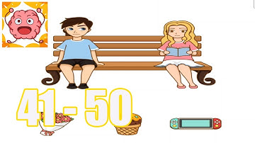 Brain Rush Level 41-50 Walkthrough Solution (iOS / Android)