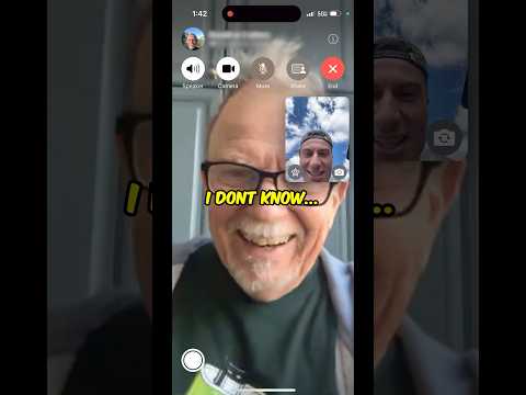 surprising my dad at his childhood home !