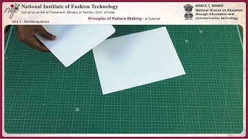 Principles of pattern making- dart manipulation-1