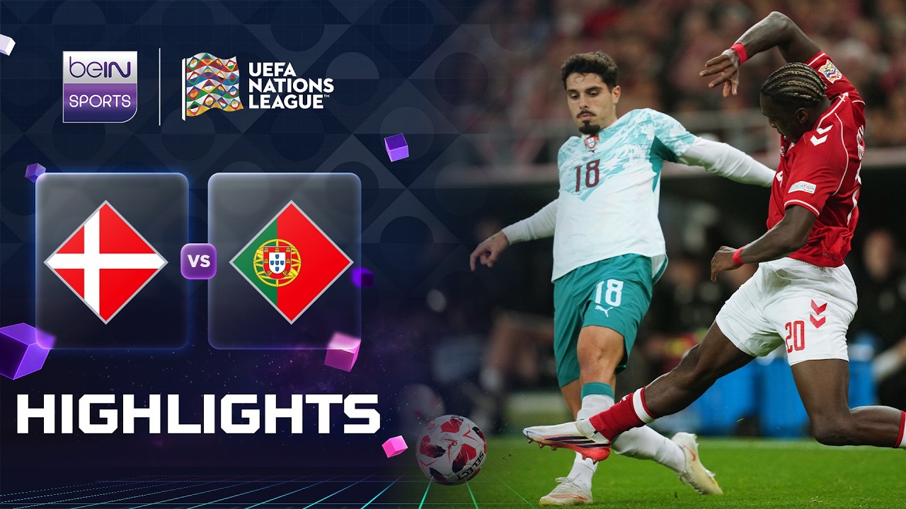 Denmark v Portugal | UEFA Nations League | Match Highlights