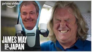Jeremy Clarkson als James May's Robot Tour Guide | The Grand Tour | Prime Video NL