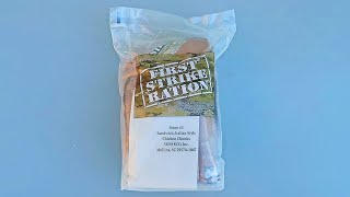 2022 US 24 Hour Ration MRE  Menu #2 Meal Ready to Eat Taste Testing