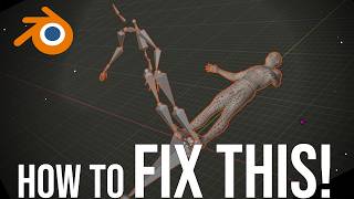 How to Fix Flipped Avatar | Blender