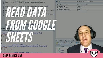 Data Science Live -  Read Data from Google Sheets in R