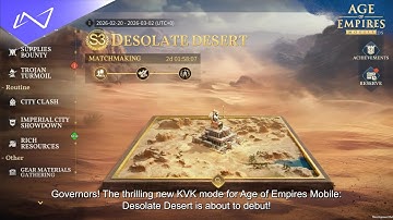 Age of Empires Mobile | Desolate Desert | Walkthrough Intro