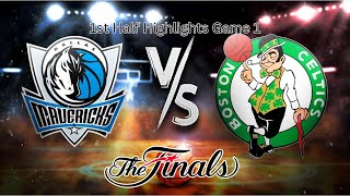 Celtics vs Mavericks 1st Half Highlights 2024 NBA Finals Game 1