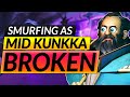 How to RANK UP with EVERY HERO - KUNKKA SMURF Builds and Tips ANALysis - Dota 2 Guide