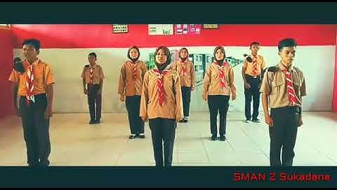 YEL-YEL PRAMUKA: (Sangga Pendobrak Putra-Putr, SMAN 2 Sukadana, Liana Cue-Cue Papa)