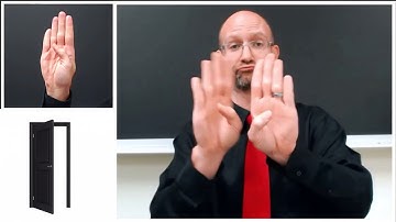 Classifiers for Furniture & Objects | ASL - American Sign Language