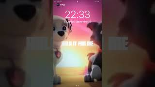Put all my pictures in one video (That I had in my gallery) Paw Patrol