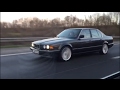 BMW E32 735i CRUISING ON HIGHWAY!! JUST CHILL