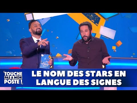 Un traducteur donne le nom des stars en langue des signes