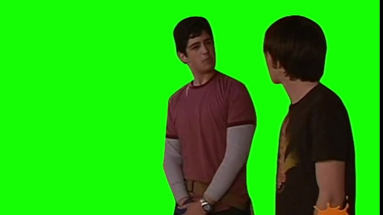 DONDE ESTA LA PUERTA FONDO VERDECHROMAKEY Drake y Josh MEME ESPAÑOL