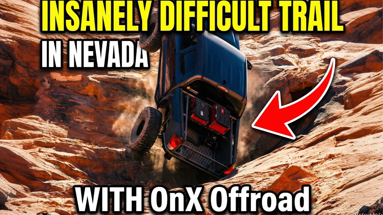 Insanely difficult trail in Nevada!!!