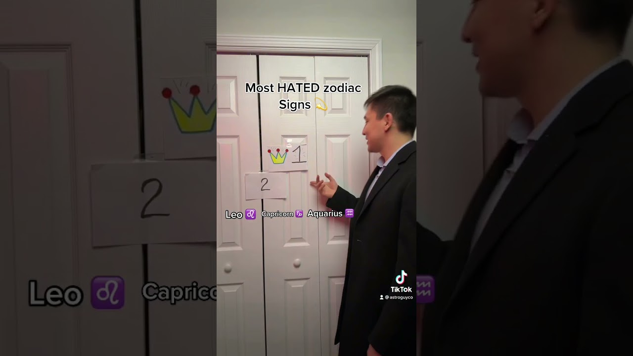 Most hated zodiac signs ranked 