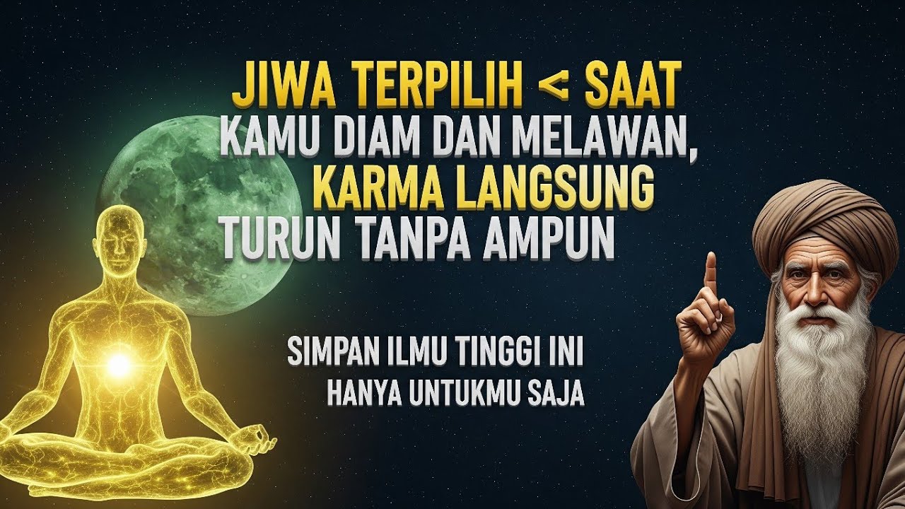 JIWA TERPILIH 💫 SAAT KAMU DIAM DAN TIDAK MELAWAN, KARMA LANGSUNG TURUN TANPA AMPUN