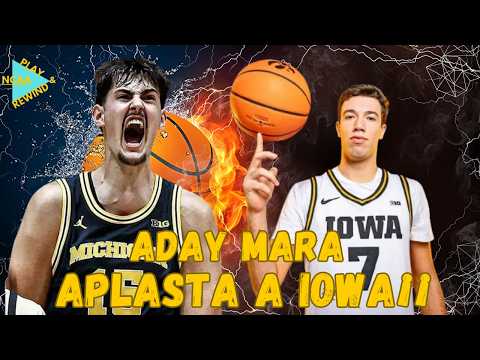 ADAY MARA DESTROZA¡¡ A IOWA DE ALVARO FOLGUEIRAS - Highlights Michigan vs Iowa 06/02/2026