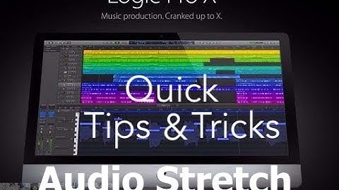 How to stretch audio in Logic Pro X & Flextime stretching comparison | Quick Tips & Tricks