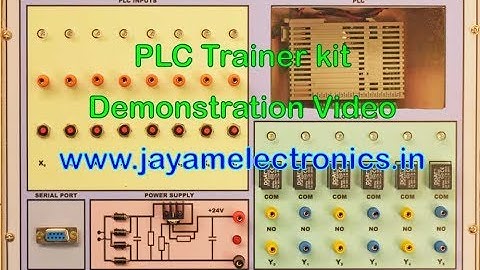 PLC Trainer kit - Delta PLC Trainer kit Working Demo Video - Ct. 9444001354 - 9677252848