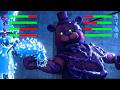 Fnaf toxic toys vs black ice withered with healthbars