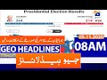 Geo Headlines 08 AM | 5th November 2020