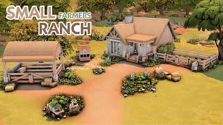 Small Farmers Ranch ?? || The Sims 4 Speed Build